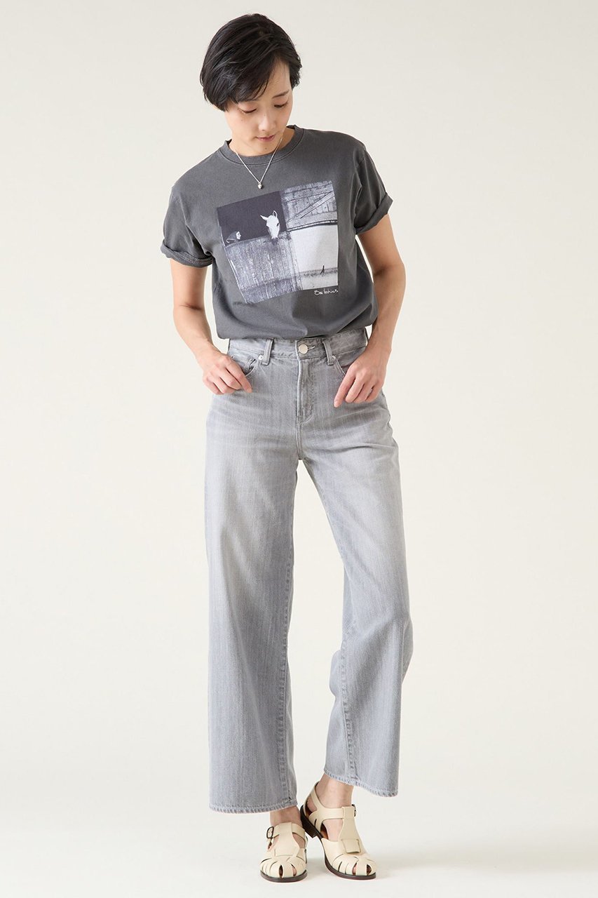 【マルティニーク/martinique】の《別注》【COUTURE D ADAM】Sam Haskins/Horse Tシャツ 人気、トレンドファッション・服の通販 founy(ファニー) 　ファッション　Fashion　レディースファッション　Fashion for Women　トップス・カットソー　Cut & Sew Tops　シャツ・ブラウス・オフィスカジュアル　Elegant Blouses & Button-Ups　ロングTシャツ・Tシャツ　Longline T-Shirts & Tees　カットソー・ベーシックTシャツ　Cut-and-Sewn Tops / Stretch Tees & Basics　コレクション　Collection, Seasonal Line　ショート　Short, Short Length　スリーブ　Sleeve, Long Sleeve / Short Sleeve　ヴィンテージ　Vintage Style　別注　Limited Edition, Custom Order　other-4|ID: prp329100004417191 ipo3291000000032846369