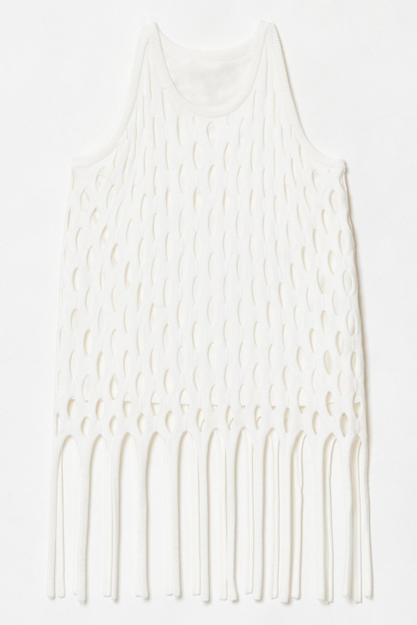 【アルアバイル/allureville】のハンモックフリンジプルオーバー 人気、トレンドファッション・服の通販 founy(ファニー) 　ファッション　Fashion　レディースファッション　Fashion for Women　トップス・カットソー　Cut & Sew Tops　ニット　Knit Tops & Sweaters　カジュアルプルオーバー・ニットトップス　Pullovers & Knit Tops / Casual Pullovers　アメリカン　American Style　ジャケット　Jacket, Outerwear　スリーブ　Sleeve, Long Sleeve / Short Sleeve　フリンジ　Fringe, Tassel　ブルゾン　Blouson, Bomber Jacket　再入荷　Restock / Back in Stock　 other-1|ID: prp329100004417193 ipo3291000000035051996