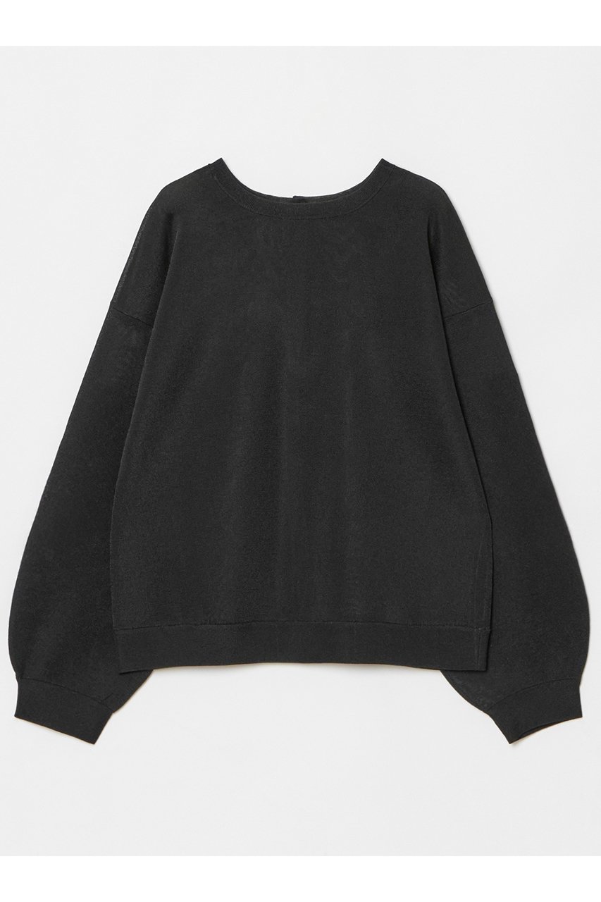 【アルアバイル/allureville】のスポンディッシュシアー2WAYプルオーバー インテリア・キッズ・メンズ・レディースファッション・服の通販 founy(ファニー) 　ファッション　Fashion　レディースファッション　Fashion for Women　トップス・カットソー　Cut & Sew Tops　ニット　Knit Tops & Sweaters　カジュアルプルオーバー・ニットトップス　Pullovers & Knit Tops / Casual Pullovers　カーディガン　Cardigan, Knitwear　サロペット　Overalls, Salopette　スポーティ　Sporty, Casual Athletic　センター　Center, Center Line　トレンド　Trend, Trending Now　再入荷　Restock / Back in Stock　ブラック|ID: prp329100004417194 ipo3291000000032705423