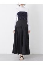 【ウィムガゼット/Whim Gazette】の【THE PAUSE】ギャザーキリカエスカート 人気、トレンドファッション・服の通販 founy(ファニー) ファッション Fashion レディースファッション WOMEN スカート Skirt ロングスカート Long Skirt ヴィンテージ Vintage 春 Spring ギャザー Gather グラデーション Gradation コンパクト Compact シンプル Simple スマート Smart タフタ Taffeta タンク Tank ロング Long ワーク Work S/S・春夏 Ss・Spring/Summer おすすめ Recommend 夏 Summer エレガント 上品 Elegant NEW・新作・新着・新入荷 New Arrivals thumbnail ブラック|ID: prp329100004417203 ipo3291000000030840472