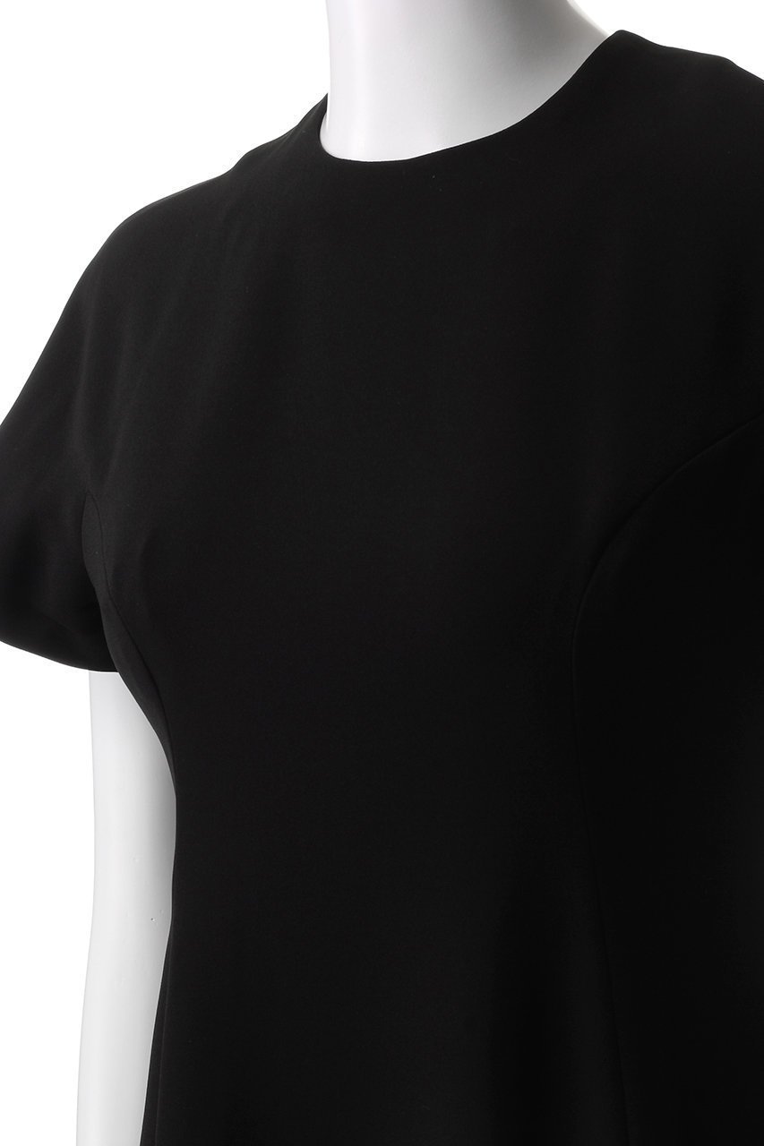 【エムダブリュー/MW】のトリアセテートフレンチ-スリーブドレス 人気、トレンドファッション・服の通販 founy(ファニー) 　ファッション　Fashion　レディースファッション　Fashion for Women　ワンピース　Dresses　フォーマル・パーティードレス・結婚式用ドレス　Elegant & Casual Dresses　チュニック　Tunic Tops & Dresses　シューズ　Shoes, Footwear　スリーブ　Sleeve, Long Sleeve / Short Sleeve　チュニック　Tunic, Long Top　ドレス　Dress, One-Piece　フィット　Fit, Slim Fit　フレア　Flare, Flared　エレガント 上品　Elegant　再入荷　Restock / Back in Stock　other-5|ID: prp329100004417209 ipo3291000000035939885