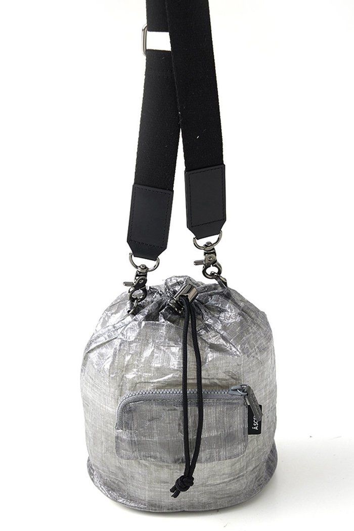【エーシーン/A SCENE】のKinchaku shoulder with Dyneema インテリア・キッズ・メンズ・レディースファッション・服の通販 founy(ファニー) https://founy.com/ ファッション Fashion レディースファッション Fashion for Women バッグ Bags ショルダー Shoulder, Shoulder Strap フロント Front, Front Design ポケット Pocket, Pocket Detail 巾着 Drawstring Bag, Kinchaku 軽量 Lightweight, Ultra Light |ID: prp329100004417210 ipo3291000000036081363