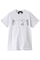 【ヌメロ ヴェントゥーノ/N°21】の【UNISEX】シルバーロゴTシャツ ホワイト|ID:prp329100004417211