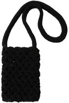 【セアン/SCEARN】のCOTTON CODE HAND KNIT ニットバッグ BLACK|ID: prp329100004417215 ipo3291000000032781723