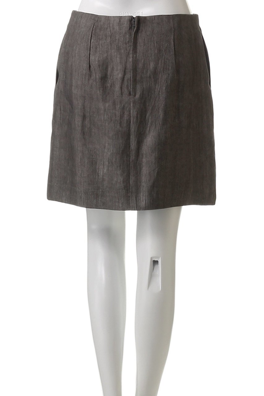 【セアン/SCEARN】のLINEN TWILL WITH SUMI ミニスカート 人気、トレンドファッション・服の通販 founy(ファニー) 　ファッション　Fashion　レディースファッション　Fashion for Women　スカート　Skirts　ミニスカート　Mini Skirts　エレガント 上品　Elegant　ジャケット　Jacket, Outerwear　セットアップ　Set-Up, Coordinated Outfit　ミニスカート　Mini Skirt, Short Skirt　リネン　Linen, Linen Fabric　other-4|ID: prp329100004417217 ipo3291000000036124712