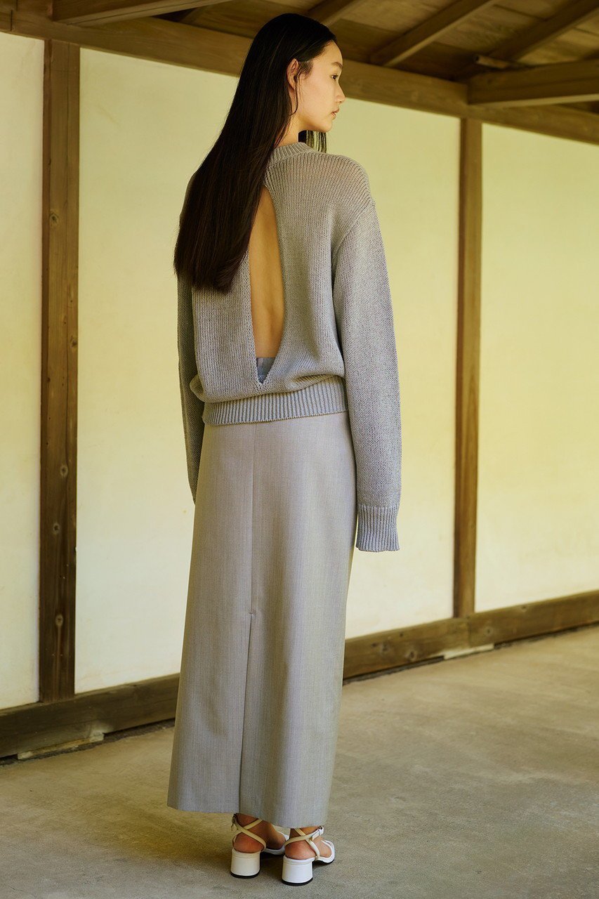 【セアン/SCEARN】のWOOL SILK TROPICAL スカート 人気、トレンドファッション・服の通販 founy(ファニー) 　ファッション　Fashion　レディースファッション　Fashion for Women　スカート　Skirts　ロングスカート　Long Skirts / Maxi & Midi Skirts　シルク　Silk, 100% Silk　シンプル　Simple, Minimal　タイトスカート　Pencil Skirt, Tight Skirt　ロング　Long, Long-Length　other-7|ID: prp329100004417218 ipo3291000000035693899