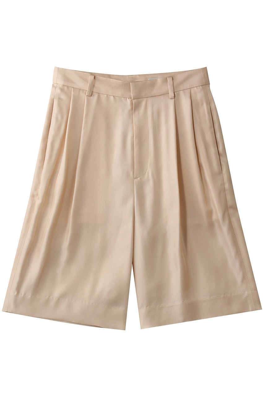 【セアン/SCEARN】の22MM SILK TWILL ショートパンツ インテリア・キッズ・メンズ・レディースファッション・服の通販 founy(ファウニー) 　ファッション　Fashion　レディースファッション　Fashion for Women　パンツ　Pants & Trousers　ショートパンツ・ハーフパンツ　High-Waisted & Relaxed Shorts　ショート　Short, Short Length　シルク　Silk, 100% Silk　シンプル　Simple, Minimal　ハーフ　Half, Half-Length　BEIGE|ID: prp329100004417220 ipo3291000000036761551