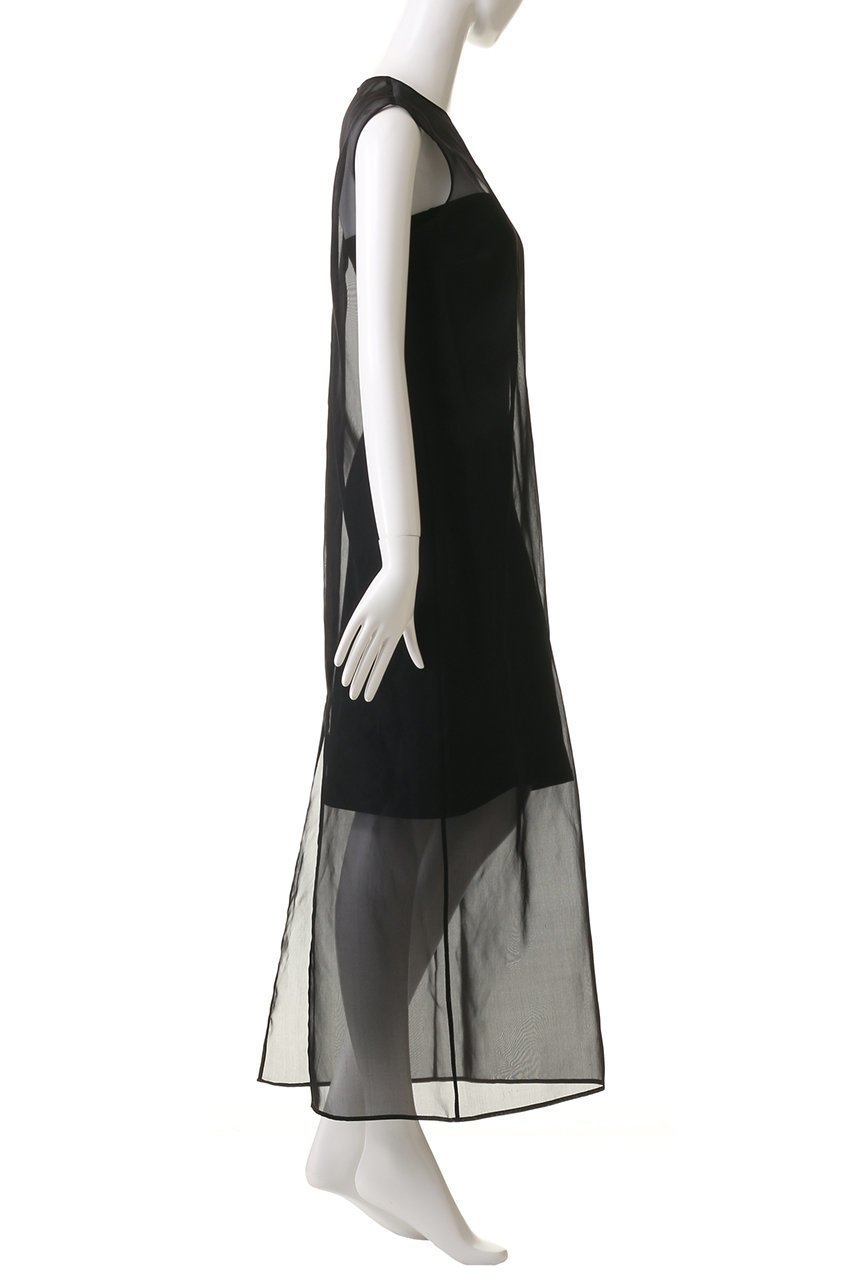 【セアン/SCEARN】のSILK SATIN ORGANDIE ワンピース 人気、トレンドファッション・服の通販 founy(ファニー) 　ファッション　Fashion　レディースファッション　Fashion for Women　ワンピース　Dresses　チュニック　Tunic Tops & Dresses　オーガンジー　Organza Fabric　サテン　Satin, Glossy Fabric　シルク　Silk, 100% Silk　スリット　Slit, Slit Detail　チュニック　Tunic, Long Top　パーティ　Party, Party Style　ロング　Long, Long-Length　other-3|ID: prp329100004417223 ipo3291000000032873755