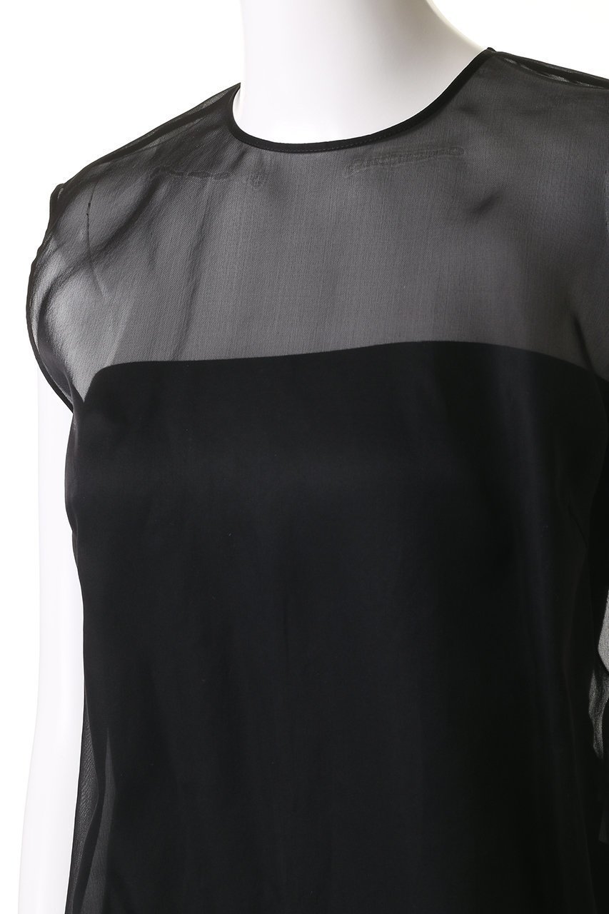 【セアン/SCEARN】のSILK SATIN ORGANDIE ワンピース 人気、トレンドファッション・服の通販 founy(ファニー) 　ファッション　Fashion　レディースファッション　Fashion for Women　ワンピース　Dresses　チュニック　Tunic Tops & Dresses　オーガンジー　Organza Fabric　サテン　Satin, Glossy Fabric　シルク　Silk, 100% Silk　スリット　Slit, Slit Detail　チュニック　Tunic, Long Top　パーティ　Party, Party Style　ロング　Long, Long-Length　other-5|ID: prp329100004417223 ipo3291000000032873766