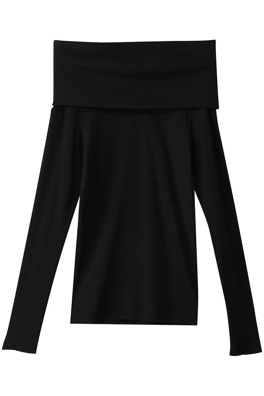【セアン/SCEARN】のCOTTON MODAL RIB ニット インテリア・キッズ・メンズ・レディースファッション・服の通販 founy(ファニー) 　ファッション　Fashion　レディースファッション　Fashion for Women　トップス・カットソー　Cut & Sew Tops　ニット　Knit Tops & Sweaters　カジュアルプルオーバー・ニットトップス　Pullovers & Knit Tops / Casual Pullovers　フィット　Fit, Slim Fit　BLACK|ID: prp329100004417226 ipo3291000000032945572