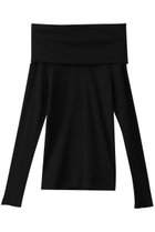 【セアン/SCEARN】のCOTTON MODAL RIB ニット 人気、トレンドファッション・服の通販 founy(ファニー) ファッション Fashion レディースファッション Fashion for Women トップス・カットソー Cut & Sew Tops ニット Knit Tops & Sweaters カジュアルプルオーバー・ニットトップス Pullovers & Knit Tops / Casual Pullovers フィット Fit, Slim Fit thumbnail BLACK|ID: prp329100004417226 ipo3291000000035371914