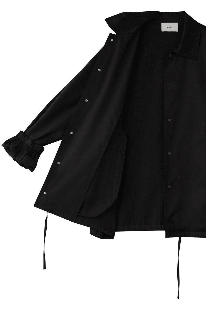 【セアン/SCEARN】のLYOCELL SATIN ジャケット 人気、トレンドファッション・服の通販 founy(ファニー) 　ファッション　Fashion　レディースファッション　Fashion for Women　アウター　Coat / Outerwear Collection　レディースジャケット・軽アウター　Jackets　サテン　Satin, Glossy Fabric　ジャケット　Jacket, Outerwear　バルーン　Balloon, Balloon Silhouette　メタル　Metal, Metal Parts　エレガント 上品　Elegant　other-6|ID: prp329100004417227 ipo3291000000035370177