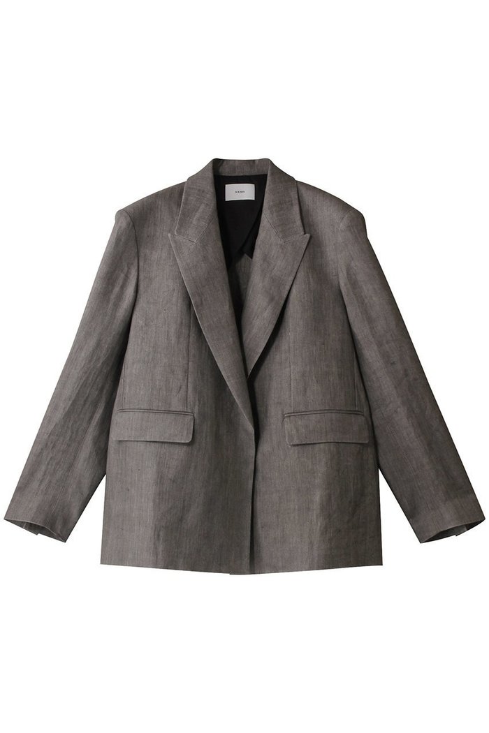 【セアン/SCEARN】のLINEN TWILL WITH SUMI ジャケット インテリア・キッズ・メンズ・レディースファッション・服の通販 founy(ファニー) https://founy.com/ ファッション Fashion レディースファッション Fashion for Women アウター Coat / Outerwear Collection レディースジャケット・軽アウター Jackets おすすめ Recommended / Our Picks ジャケット Jacket, Outerwear セットアップ Set-Up, Coordinated Outfit マニッシュ Mannish, Boyish リネン Linen, Linen Fabric |ID: prp329100004417228 ipo3291000000036222819
