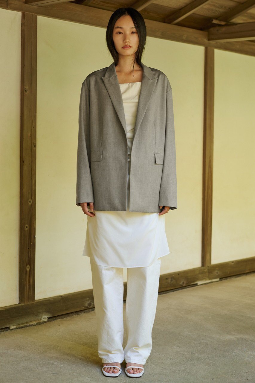 【セアン/SCEARN】のWOOL SILK TROPICAL ジャケット 人気、トレンドファッション・服の通販 founy(ファニー) 　ファッション　Fashion　レディースファッション　WOMEN　アウター　Coat Outerwear　ジャケット　Jackets　おすすめ　Recommend　シルク　Silk　シンプル　Simple　ジャケット　Jacket　セットアップ　Set Up　春　Spring　other-7|ID: prp329100004417229 ipo3291000000031329722