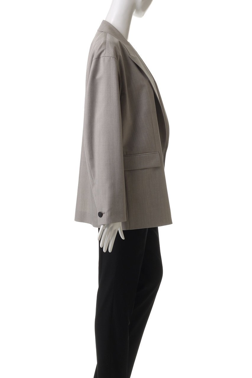 【セアン/SCEARN】のWOOL SILK TROPICAL ジャケット 人気、トレンドファッション・服の通販 founy(ファニー) 　ファッション　Fashion　レディースファッション　Fashion for Women　アウター　Coat / Outerwear Collection　レディースジャケット・軽アウター　Jackets　おすすめ　Recommended / Our Picks　シルク　Silk, 100% Silk　シンプル　Simple, Minimal　ジャケット　Jacket, Outerwear　セットアップ　Set-Up, Coordinated Outfit　春　Spring　other-3|ID: prp329100004417229 ipo3291000000036222831