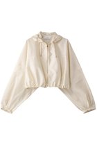 【セアン/SCEARN】のPOLYESTER SILK TAFFETA ブルゾン ECRU|ID: prp329100004417231 ipo3291000000032961666