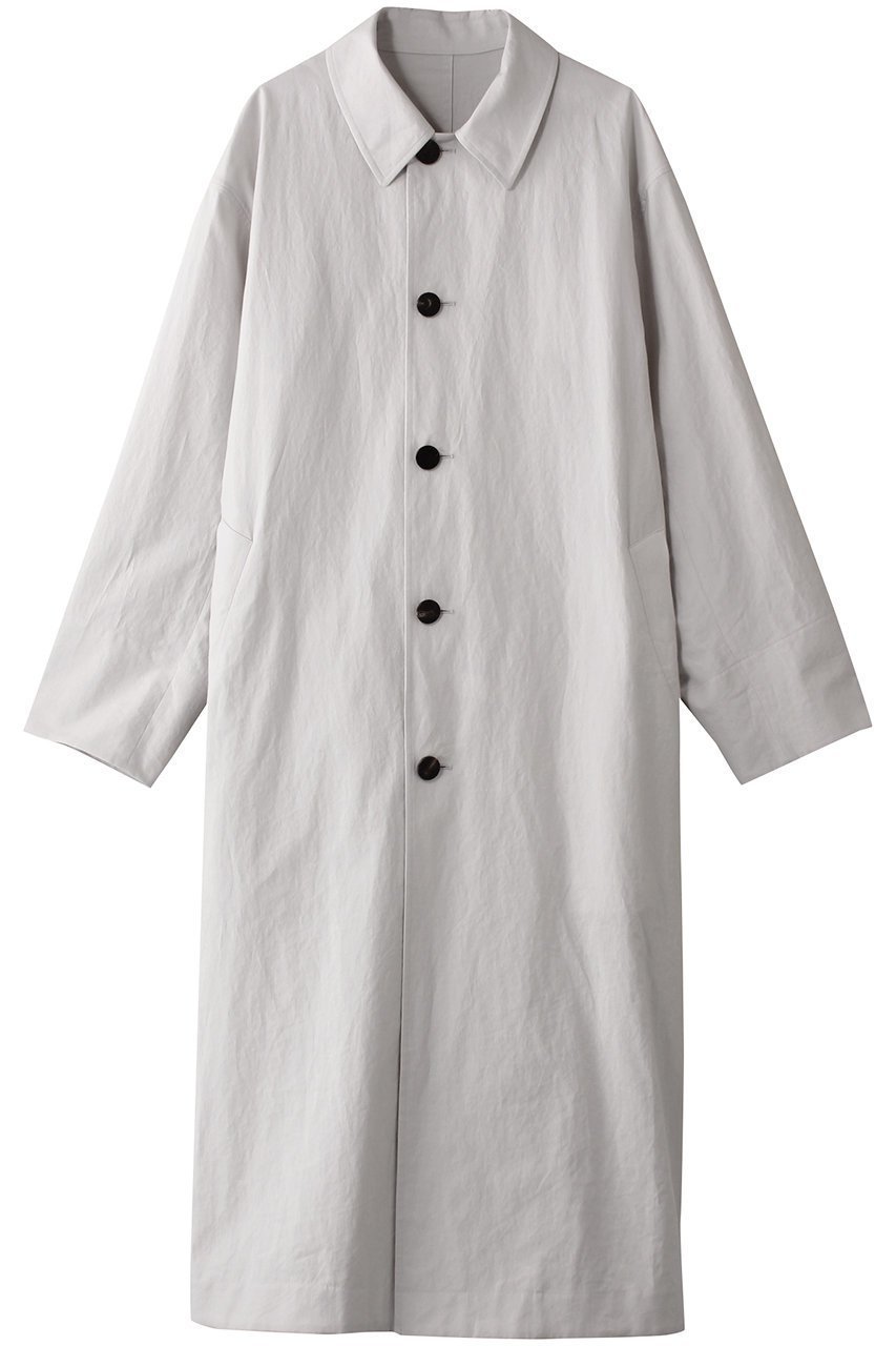 【セアン/SCEARN】のCOTTON HIGH DENSITY CLOTH コート 人気、トレンドファッション・服の通販 founy(ファニー) 　ファッション　Fashion　レディースファッション　Fashion for Women　アウター　Coat / Outerwear Collection　コート・ロングコート・ピーコート　Long Coats, Peacoats & More　カフス　Cuff Design　ダブル　Double, Double-Breasted　ロング　Long, Long-Length　エレガント 上品　Elegant　春　Spring　 other-1|ID: prp329100004417232 ipo3291000000036549262