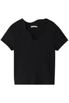 【カナコ サカイ/KANAKO SAKAI】のオーガニックコットンTシャツ 人気、トレンドファッション・服の通販 founy(ファニー) ファッション Fashion レディースファッション Fashion for Women トップス・カットソー Cut & Sew Tops シャツ・ブラウス・オフィスカジュアル Elegant Blouses & Button-Ups ロングTシャツ・Tシャツ Longline T-Shirts & Tees カットソー・ベーシックTシャツ Cut-and-Sewn Tops / Stretch Tees & Basics コンパクト Compact, Small Size ショート Short, Short Length シンプル Simple, Minimal ストレッチ Stretch, Stretchy Fabric スリーブ Sleeve, Long Sleeve / Short Sleeve ベーシック Basic, Essential ボトム Bottoms, Lower Wear thumbnail ブラック|ID: prp329100004417235 ipo3291000000032869143