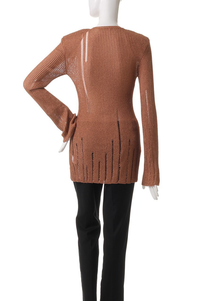 【カナコ サカイ/KANAKO SAKAI】のメタリックカーディガン 人気、トレンドファッション・服の通販 founy(ファニー) 　ファッション　Fashion　レディースファッション　Fashion for Women　トップス・カットソー　Cut & Sew Tops　ニット　Knit Tops & Sweaters　カーディガン・羽織り　Layered Style Cardigans　おすすめ　Recommended / Our Picks　カーディガン　Cardigan, Knitwear　スリム　Slim, Slim Fit　スリーブ　Sleeve, Long Sleeve / Short Sleeve　ダメージ　Distressed, Destroyed　メタリック　Metallic, Shiny Finish　エレガント 上品　Elegant　other-4|ID: prp329100004417239 ipo3291000000034957147