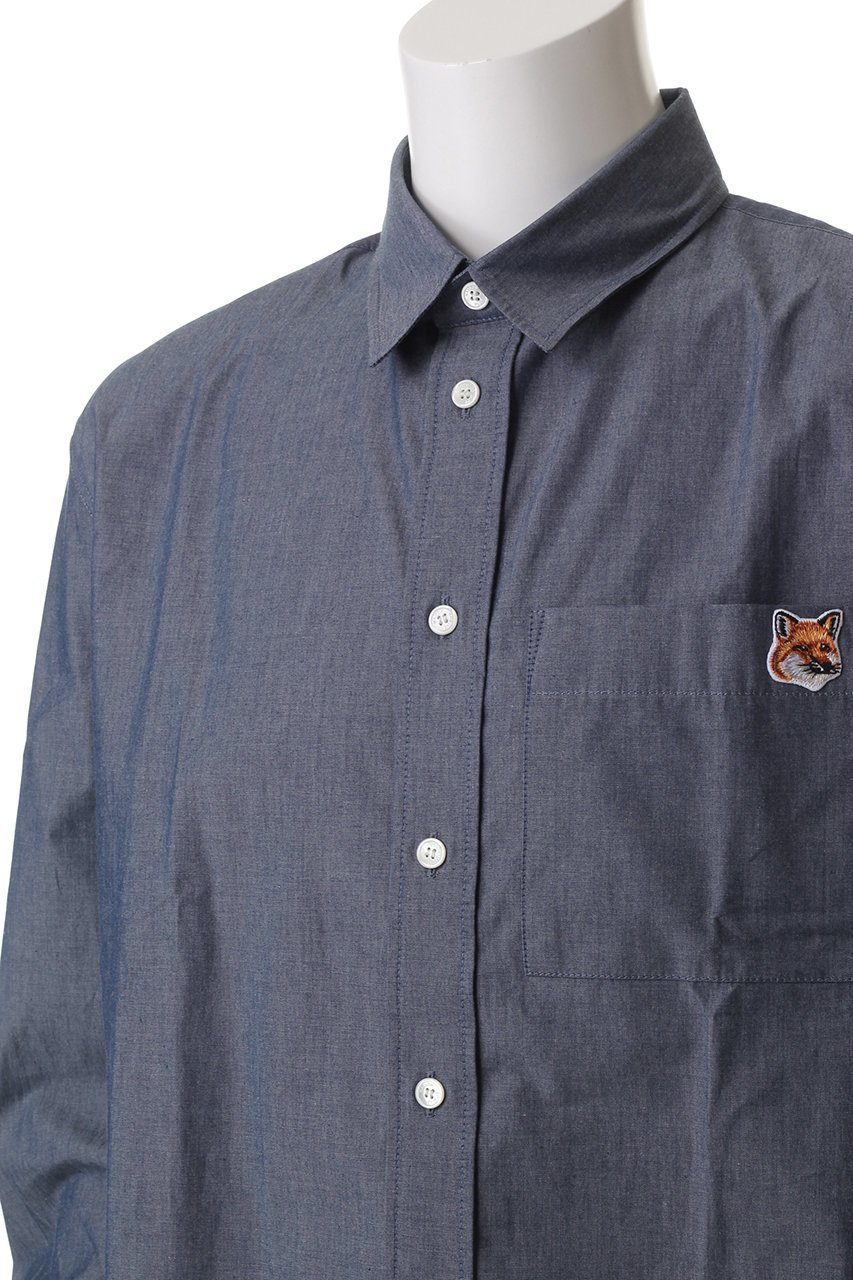 【メゾン キツネ/MAISON KITSUNE / MEN】の【MEN】FOX HEAD CASUAL シャツ 人気、トレンドファッション・服の通販 founy(ファニー) 　ファッション　Fashion　メンズファッション　Fashion for Men　スリーブ　Sleeve, Long Sleeve / Short Sleeve　ロング　Long, Long-Length　定番　Standard, Basic Item　ビジネス 仕事 通勤　Business / Work / Commuting　other-5|ID: prp329100004417249 ipo3291000000032859406