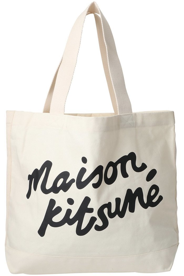 【メゾン キツネ/MAISON KITSUNE】の【UNISEX】MAISON KITSUNE HANDWRITING トートバッグ インテリア・キッズ・メンズ・レディースファッション・服の通販 founy(ファニー) https://founy.com/ ファッション Fashion レディースファッション WOMEN バッグ Bag ユニセックス Unisex ポケット Pocket ポーチ Pouch 財布 Wallet |ID: prp329100004417254 ipo3291000000030840611