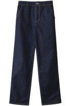 【メゾン キツネ/MAISON KITSUNE】のSTRAIGHT デニムジーンズ 人気、トレンドファッション・服の通販 founy(ファニー) ファッション Fashion レディースファッション Fashion for Women パンツ Pants & Trousers デニムパンツ・ジーンズ・美脚デニム Denim Jeans & Pants ジーンズ Jeans, Denim Pants ストレート Straight, Straight Cut ダメージ Distressed, Destroyed デニム Denim, Jeans Material ポケット Pocket, Pocket Detail エレガント 上品 Elegant 日本製 Made In Japan thumbnail インディゴ|ID: prp329100004417256 ipo3291000000032911434