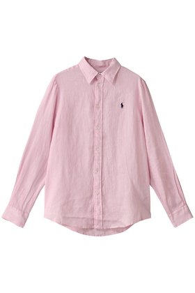 【ラルフローレン/RALPH LAUREN】の【POLO RALPH LAUREN】クラシック フィット ストライプド リネン シャツ 人気、トレンドファッション・服の通販 founy(ファニー) ファッション Fashion レディースファッション WOMEN トップス・カットソー Tops/Tshirt シャツ/ブラウス Shirts/Blouses クラシック Classic シンプル Simple スリーブ Sleeve フィット Fit リネン Linen ロング Long NEW・新作・新着・新入荷 New Arrivals |ID:prp329100004417257