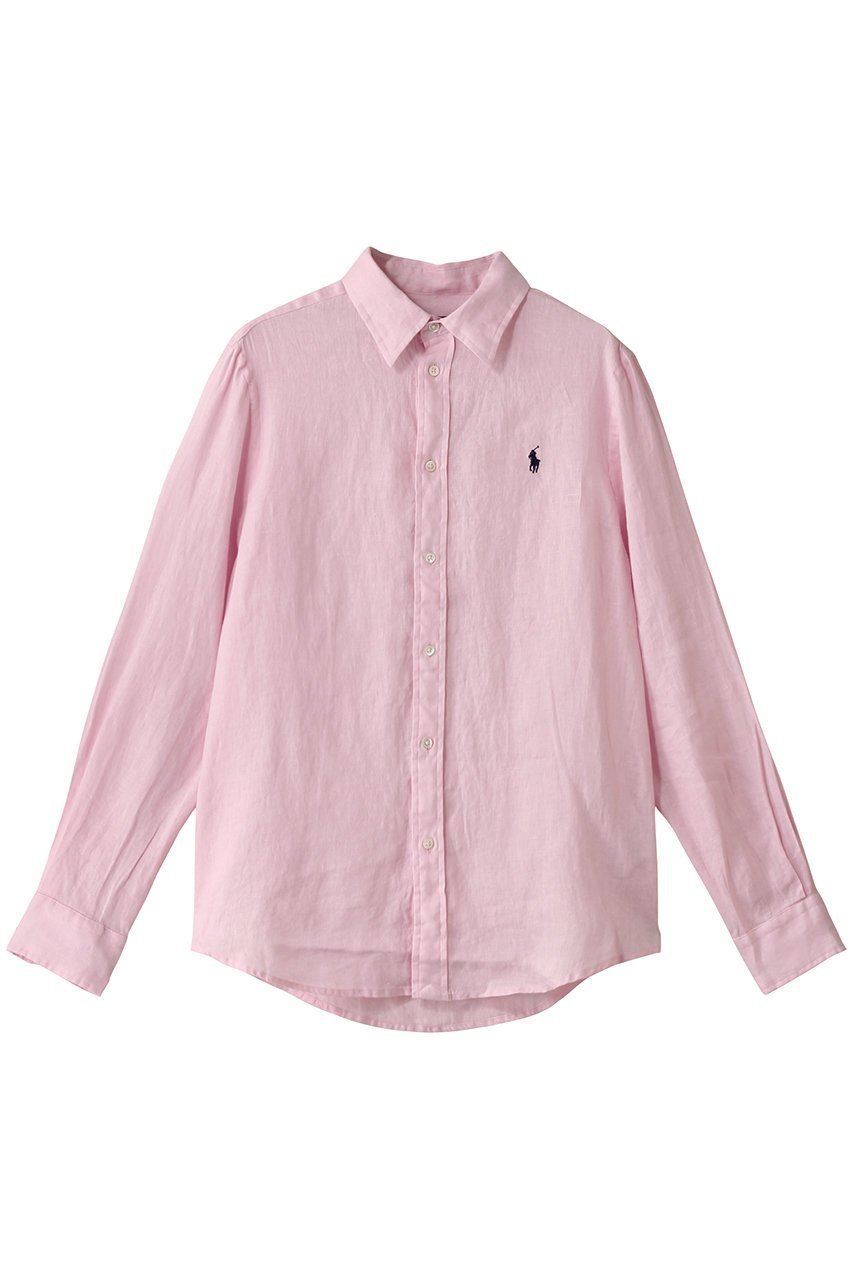 【ラルフローレン/RALPH LAUREN】の【POLO RALPH LAUREN】クラシック フィット ストライプド リネン シャツ 人気、トレンドファッション・服の通販 founy(ファニー) 　ファッション　Fashion　レディースファッション　WOMEN　トップス・カットソー　Tops/Tshirt　シャツ/ブラウス　Shirts/Blouses　クラシック　Classic　シンプル　Simple　スリーブ　Sleeve　フィット　Fit　リネン　Linen　ロング　Long　NEW・新作・新着・新入荷　New Arrivals　 other-1|ID: prp329100004417257 ipo3291000000030840618