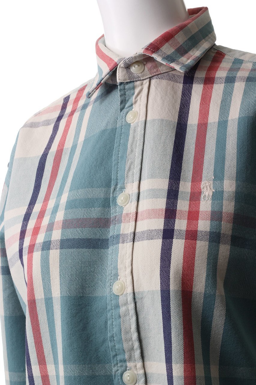 【ラルフローレン/RALPH LAUREN】の【POLO RALPH LAUREN】リラックス フィット チェック コットン ツイル シャツ 人気、トレンドファッション・服の通販 founy(ファニー) 　ファッション　Fashion　レディースファッション　Fashion for Women　トップス・カットソー　Cut & Sew Tops　シャツ・ブラウス・オフィスカジュアル　Elegant Blouses & Button-Ups　スリーブ　Sleeve, Long Sleeve / Short Sleeve　チェック　Check, Plaid, Tartan　ツイル　Twist, Twisted Detail　トレンド　Trend, Trending Now　フィット　Fit, Slim Fit　リラックス　Relax, Relaxed Fit　ロング　Long, Long-Length　other-5|ID: prp329100004417259 ipo3291000000032851739