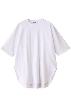 【サクラ/SACRA】 プレミアムコットンカットソー人気、トレンドファッション・服の通販 founy(ファニー) ファッション Fashion レディースファッション Fashion for Women トップス・カットソー Cut & Sew Tops シャツ・ブラウス・オフィスカジュアル Elegant Blouses & Button-Ups ロングTシャツ・Tシャツ Longline T-Shirts & Tees カットソー・ベーシックTシャツ Cut-and-Sewn Tops / Stretch Tees & Basics ショート Short, Short Length シンプル Simple, Minimal スリーブ Sleeve, Long Sleeve / Short Sleeve バランス Balance, Style Balance ヘムライン Hemline, Bottom Cut エレガント 上品 Elegant |ID:prp329100004417273