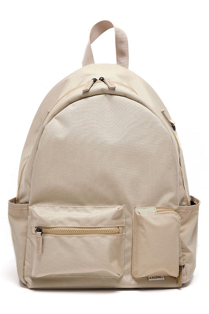 【エーシーン/A SCENE】のPocket day pack インテリア・キッズ・メンズ・レディースファッション・服の通販 founy(ファニー) ファッション Fashion レディースファッション Fashion for Women バッグ Bags シンプル Simple, Minimal スマホケース Smartphone Case リュック Backpack, Rucksack エレガント 上品 Elegant 再入荷 Restock / Back in Stock ベージュ|ID: prp329100004417274 ipo3291000000032779391