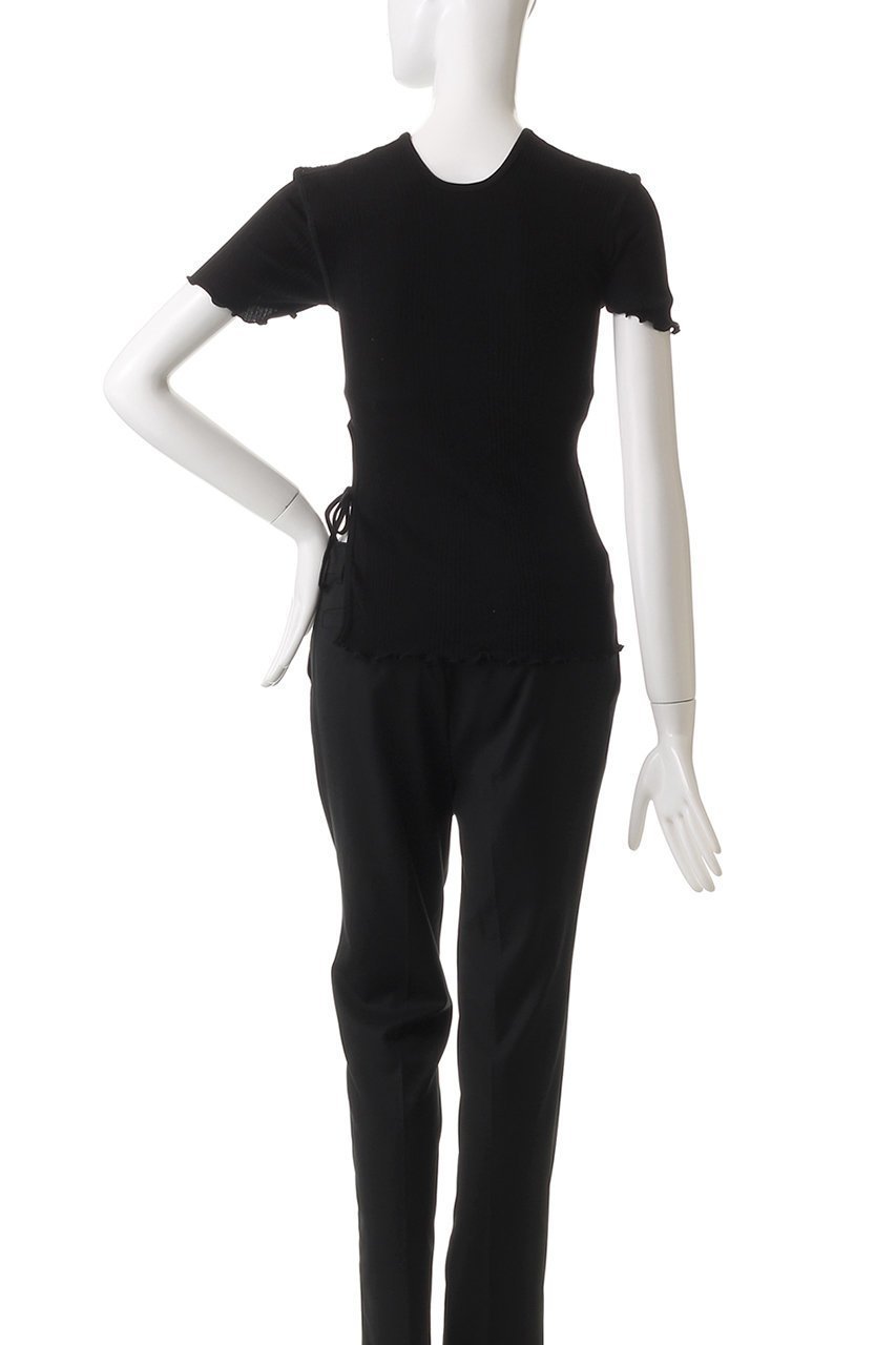 【エリオポール/heliopole】の【HAKUJI】ランダムリブブラHSプルオーバー 人気、トレンドファッション・服の通販 founy(ファニー) 　ファッション　Fashion　レディースファッション　Fashion for Women　トップス・カットソー　Cut & Sew Tops　シャツ・ブラウス・オフィスカジュアル　Elegant Blouses & Button-Ups　ロングTシャツ・Tシャツ　Longline T-Shirts & Tees　カジュアルプルオーバー・ニットトップス　Pullovers & Knit Tops / Casual Pullovers　カットソー・ベーシックTシャツ　Cut-and-Sewn Tops / Stretch Tees & Basics　インナー　Innerwear　カッティング　Cutting Detail　ショート　Short, Short Length　シルク　Silk, 100% Silk　スリーブ　Sleeve, Long Sleeve / Short Sleeve　フィット　Fit, Slim Fit　リボン　Ribbon, Bow　ロング　Long, Long-Length　other-4|ID: prp329100004417282 ipo3291000000032842770