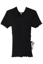 【エリオポール/heliopole】の【HAKUJI】ランダムリブブラHSプルオーバー ブラック|ID: prp329100004417282 ipo3291000000035333030