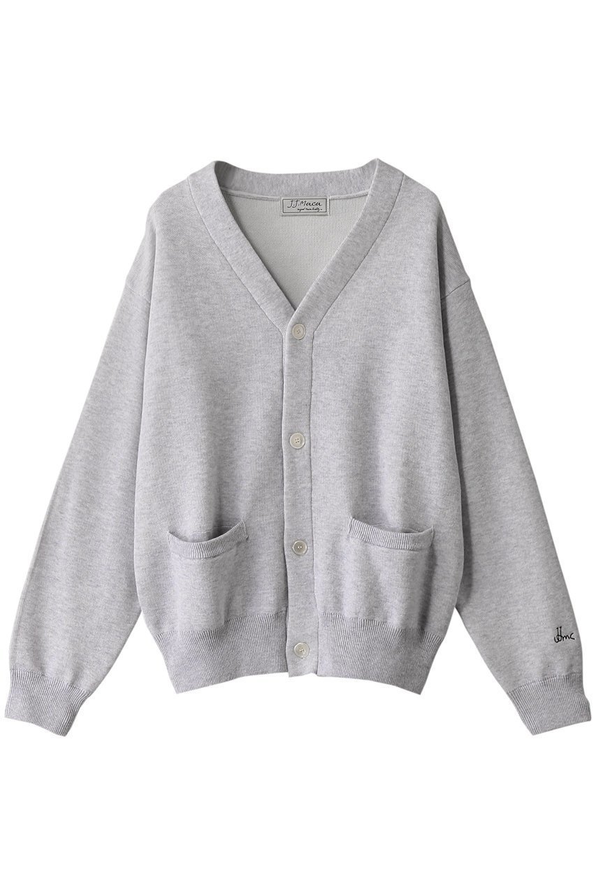 【エリオポール/heliopole】の【J.J Mancer】V カーディガン インテリア・キッズ・メンズ・レディースファッション・服の通販 founy(ファニー) 　ファッション　Fashion　レディースファッション　Fashion for Women　トップス・カットソー　Cut & Sew Tops　ニット　Knit Tops & Sweaters　カーディガン・羽織り　Layered Style Cardigans　カーディガン　Cardigan, Knitwear　スウェット / スエット　Sweatshirt, Sweatwear　ベーシック　Basic, Essential　エレガント 上品　Elegant　ライトグレー|ID: prp329100004417284 ipo3291000000032938382
