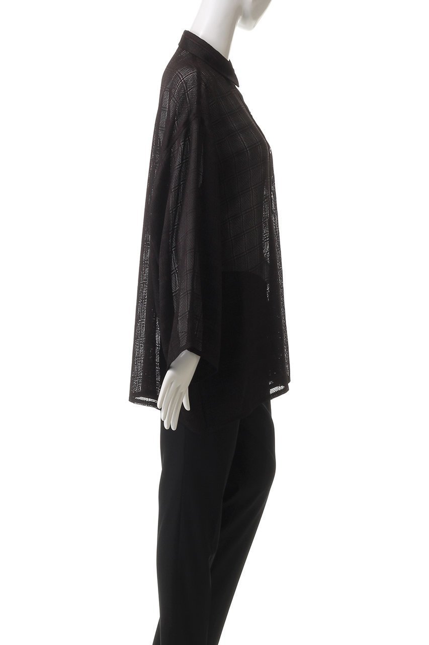 【エリオポール/heliopole】のLENOクロスシャツ 人気、トレンドファッション・服の通販 founy(ファニー) 　ファッション　Fashion　レディースファッション　Fashion for Women　トップス・カットソー　Cut & Sew Tops　シャツ・ブラウス・オフィスカジュアル　Elegant Blouses & Button-Ups　インナー　Innerwear　スリーブ　Sleeve, Long Sleeve / Short Sleeve　ロング　Long, Long-Length　夏　Summer　定番　Standard, Basic Item　other-3|ID: prp329100004417286 ipo3291000000032857254