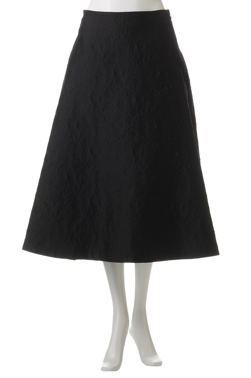 【エステータ/esteta】のシャイニージャカード フレアスカート 人気、トレンドファッション・服の通販 founy(ファニー) 　ファッション　Fashion　レディースファッション　Fashion for Women　スカート　Skirts　Aライン・フレアスカート　A-Line & Flared Skirts　ロングスカート　Long Skirts / Maxi & Midi Skirts　シンプル　Simple, Minimal　ドレープ　Drape, Draping Fabric　フレア　Flare, Flared　ロング　Long, Long-Length　other-2|ID: prp329100004417291 ipo3291000000032825212
