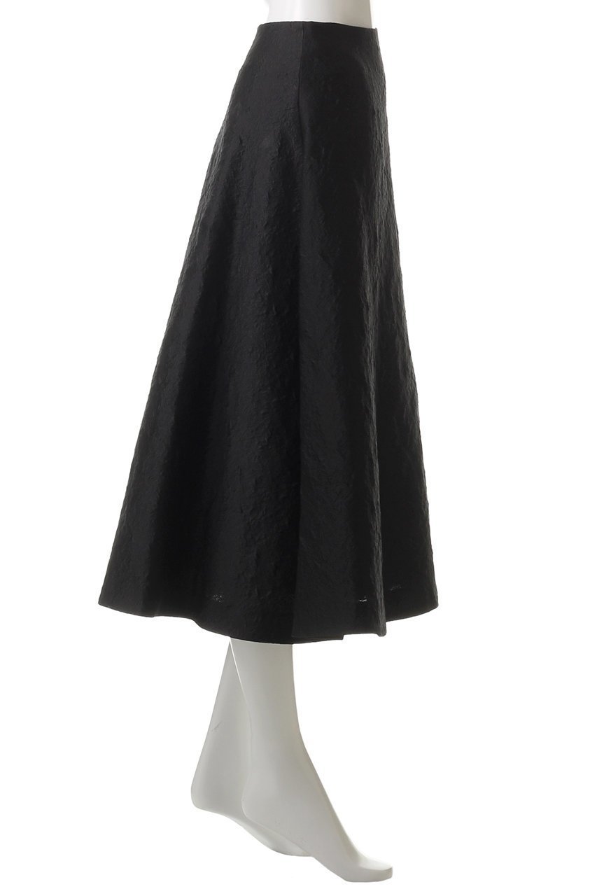 【エステータ/esteta】のシャイニージャカード フレアスカート 人気、トレンドファッション・服の通販 founy(ファニー) 　ファッション　Fashion　レディースファッション　Fashion for Women　スカート　Skirts　Aライン・フレアスカート　A-Line & Flared Skirts　ロングスカート　Long Skirts / Maxi & Midi Skirts　シンプル　Simple, Minimal　ドレープ　Drape, Draping Fabric　フレア　Flare, Flared　ロング　Long, Long-Length　other-3|ID: prp329100004417291 ipo3291000000032825213