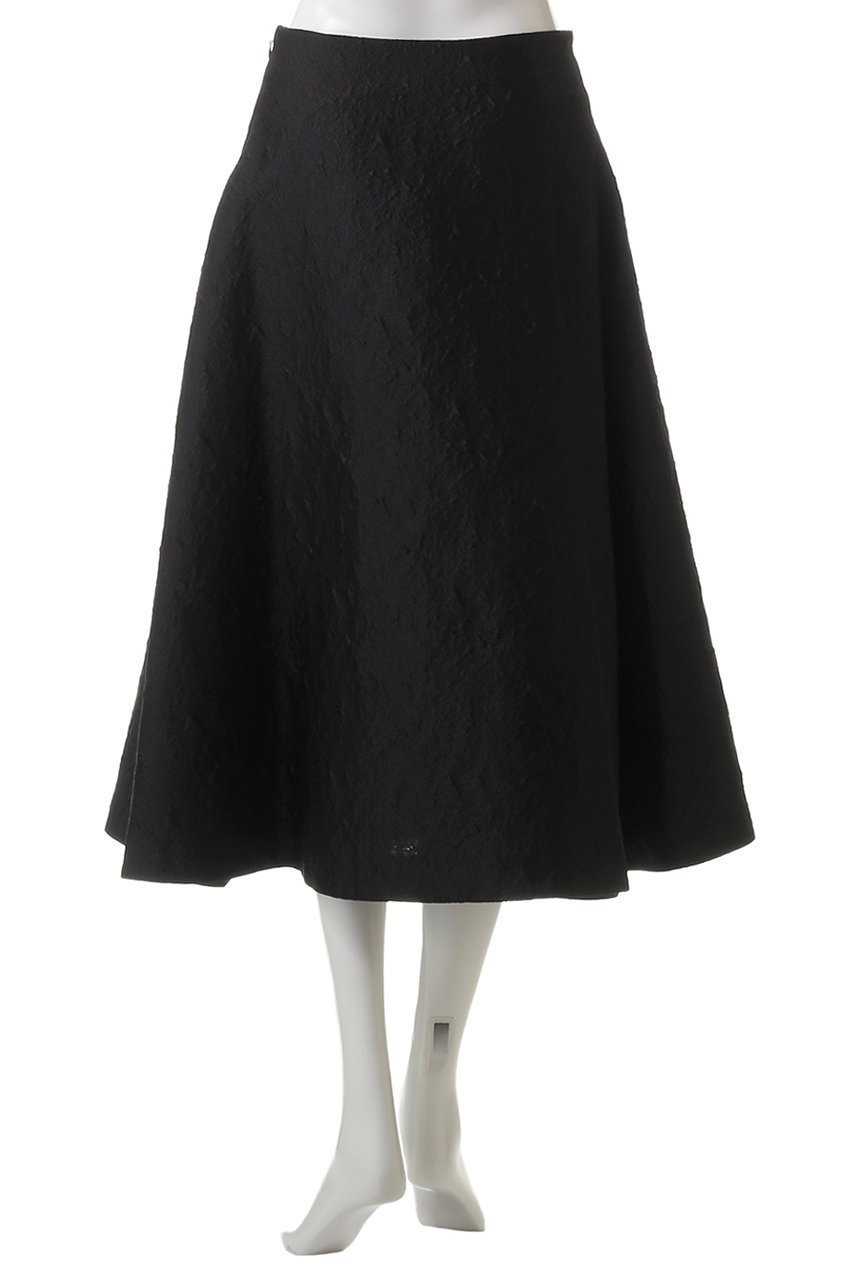 【エステータ/esteta】のシャイニージャカード フレアスカート 人気、トレンドファッション・服の通販 founy(ファニー) 　ファッション　Fashion　レディースファッション　Fashion for Women　スカート　Skirts　Aライン・フレアスカート　A-Line & Flared Skirts　ロングスカート　Long Skirts / Maxi & Midi Skirts　シンプル　Simple, Minimal　ドレープ　Drape, Draping Fabric　フレア　Flare, Flared　ロング　Long, Long-Length　other-4|ID: prp329100004417291 ipo3291000000032825214