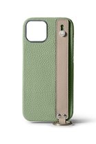 【ボナベンチュラ/BONAVENTURA】の【UNISEX】ハンドル付き バックカバーケース シュリンクレザー 人気、トレンドファッション・服の通販 founy(ファニー) ファッション Fashion レディースファッション Fashion for Women バッグ Bags コーティング Coating, Coated Finish スタンド Stand Collar, Upright Stand チャーム Charm, Pendant ポケット Pocket, Pocket Detail ユニセックス Unisex, Genderless ラップ Wrap, Wrap Design おすすめ Recommended / Our Picks エレガント 上品 Elegant スマホケース Smartphone Case iPhone アイフォーン iPhone thumbnail アトモスグリーン x グレージュ|ID: prp329100004417294 ipo3291000000032814811