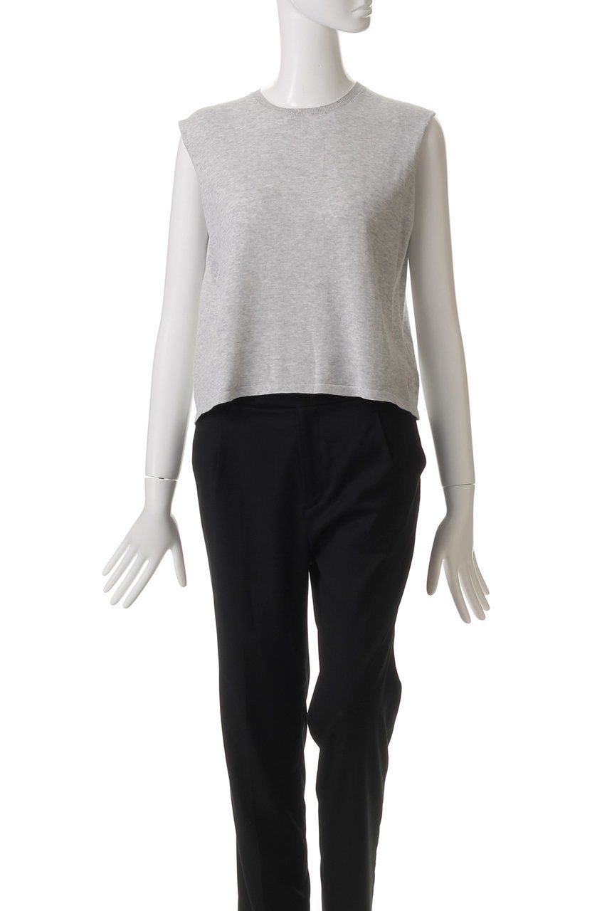 【ハー/HER.】のハイツイストコットンノースリーブプルオーバー 人気、トレンドファッション・服の通販 founy(ファニー) 　ファッション　Fashion　レディースファッション　Fashion for Women　トップス・カットソー　Cut & Sew Tops　キャミソール&ノースリーブ　Camisoles & Sleeveless Tops　シャツ・ブラウス・オフィスカジュアル　Elegant Blouses & Button-Ups　ロングTシャツ・Tシャツ　Longline T-Shirts & Tees　カジュアルプルオーバー・ニットトップス　Pullovers & Knit Tops / Casual Pullovers　カットソー・ベーシックTシャツ　Cut-and-Sewn Tops / Stretch Tees & Basics　おすすめ　Recommended / Our Picks　インナー　Innerwear　カーディガン　Cardigan, Knitwear　キャミソール　Camisole, Spaghetti Strap Top　タンク　Tank Top, Sleeveless Top　ノースリーブ　Sleeveless, No-Sleeve　other-2|ID: prp329100004417304 ipo3291000000032867352