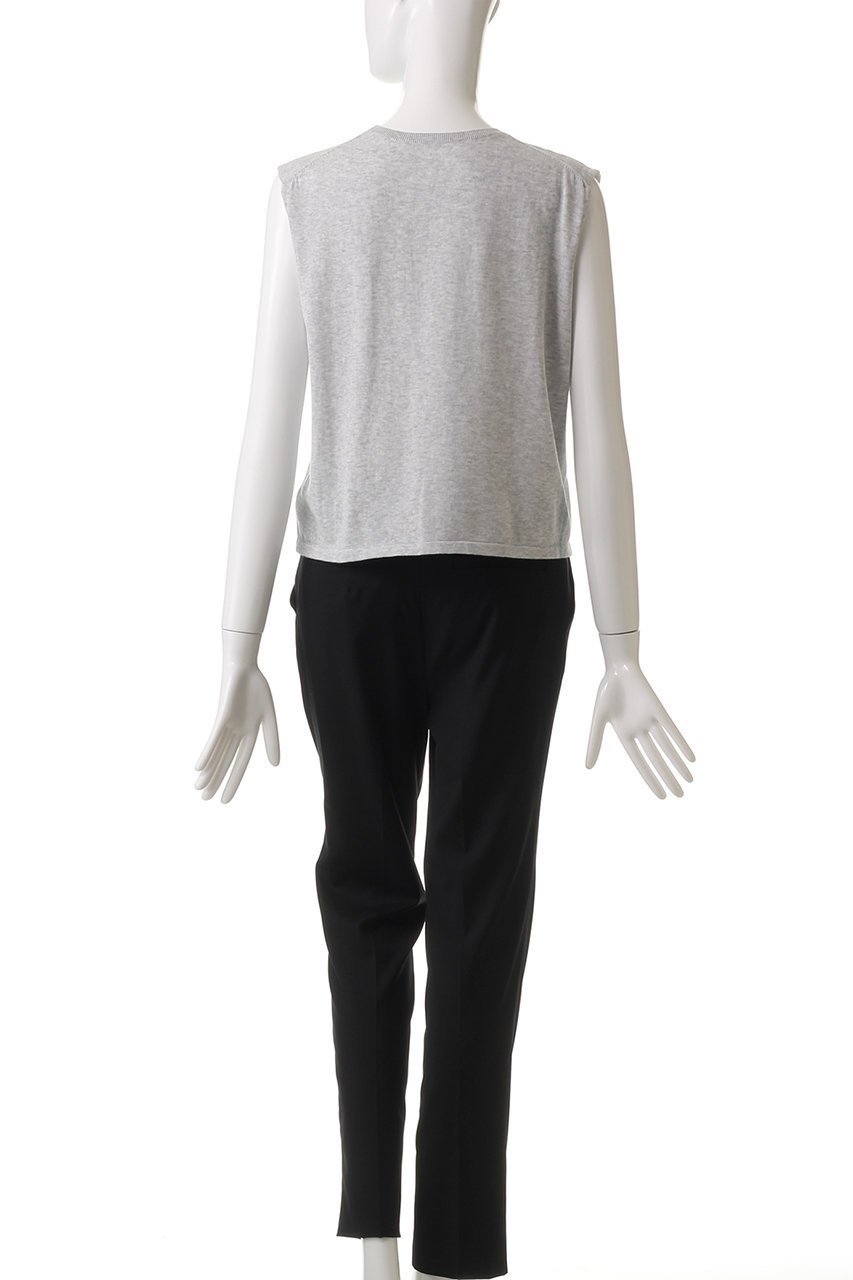 【ハー/HER.】のハイツイストコットンノースリーブプルオーバー 人気、トレンドファッション・服の通販 founy(ファニー) 　ファッション　Fashion　レディースファッション　Fashion for Women　トップス・カットソー　Cut & Sew Tops　キャミソール&ノースリーブ　Camisoles & Sleeveless Tops　シャツ・ブラウス・オフィスカジュアル　Elegant Blouses & Button-Ups　ロングTシャツ・Tシャツ　Longline T-Shirts & Tees　カジュアルプルオーバー・ニットトップス　Pullovers & Knit Tops / Casual Pullovers　カットソー・ベーシックTシャツ　Cut-and-Sewn Tops / Stretch Tees & Basics　おすすめ　Recommended / Our Picks　インナー　Innerwear　カーディガン　Cardigan, Knitwear　キャミソール　Camisole, Spaghetti Strap Top　タンク　Tank Top, Sleeveless Top　ノースリーブ　Sleeveless, No-Sleeve　other-4|ID: prp329100004417304 ipo3291000000032867361