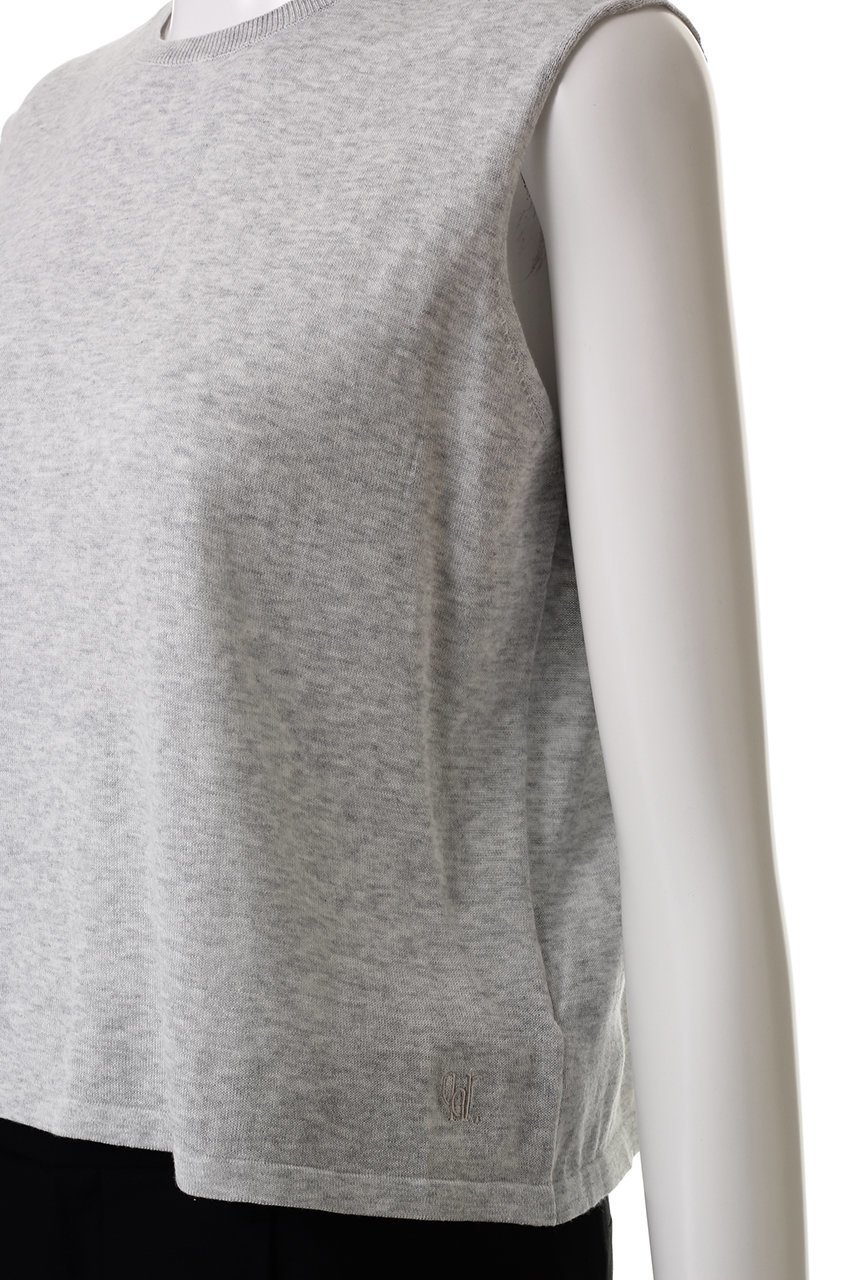 【ハー/HER.】のハイツイストコットンノースリーブプルオーバー 人気、トレンドファッション・服の通販 founy(ファニー) 　ファッション　Fashion　レディースファッション　Fashion for Women　トップス・カットソー　Cut & Sew Tops　キャミソール&ノースリーブ　Camisoles & Sleeveless Tops　シャツ・ブラウス・オフィスカジュアル　Elegant Blouses & Button-Ups　ロングTシャツ・Tシャツ　Longline T-Shirts & Tees　カジュアルプルオーバー・ニットトップス　Pullovers & Knit Tops / Casual Pullovers　カットソー・ベーシックTシャツ　Cut-and-Sewn Tops / Stretch Tees & Basics　おすすめ　Recommended / Our Picks　インナー　Innerwear　カーディガン　Cardigan, Knitwear　キャミソール　Camisole, Spaghetti Strap Top　タンク　Tank Top, Sleeveless Top　ノースリーブ　Sleeveless, No-Sleeve　other-5|ID: prp329100004417304 ipo3291000000032867366