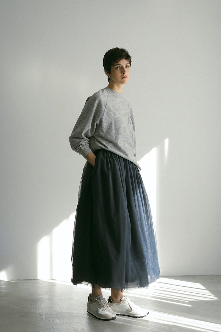 【ハー/HER.】のチュールスカート 人気、トレンドファッション・服の通販 founy(ファニー) 　ファッション　Fashion　レディースファッション　Fashion for Women　スカート　Skirts　ロングスカート　Long Skirts / Maxi & Midi Skirts　ギャザー　Gathered, Ruffled　シンプル　Simple, Minimal　チュール　Tulip, Tulip Motif　ロング　Long, Long-Length　other-7|ID: prp329100004417307 ipo3291000000032824635