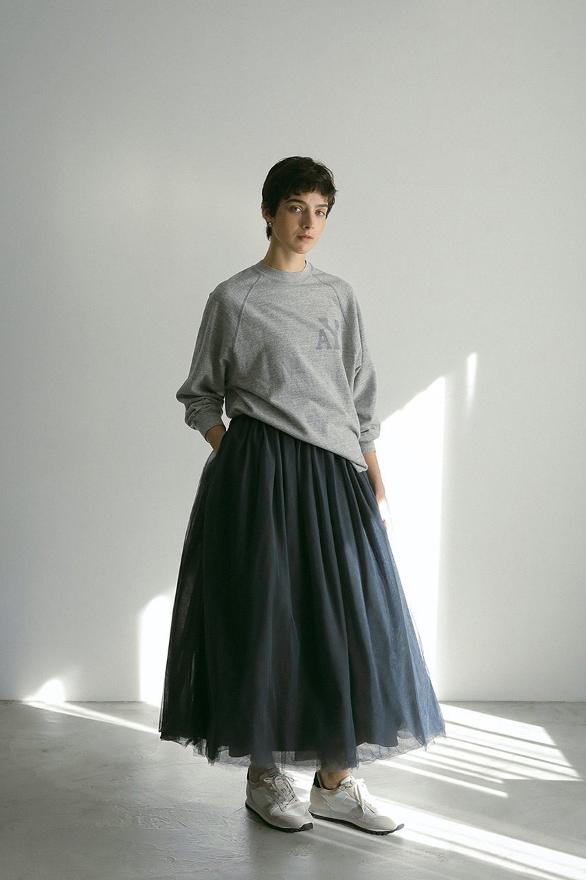 【ハー/HER.】のチュールスカート 人気、トレンドファッション・服の通販 founy(ファニー) 　ファッション　Fashion　レディースファッション　Fashion for Women　スカート　Skirts　ロングスカート　Long Skirts / Maxi & Midi Skirts　ギャザー　Gathered, Ruffled　シンプル　Simple, Minimal　チュール　Tulip, Tulip Motif　ロング　Long, Long-Length　other-8|ID: prp329100004417307 ipo3291000000032824636