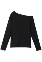 【ハー/HER.】のワンショルカットプルオーバー 人気、トレンドファッション・服の通販 founy(ファニー) ファッション Fashion レディースファッション Fashion for Women トップス・カットソー Cut & Sew Tops シャツ・ブラウス・オフィスカジュアル Elegant Blouses & Button-Ups ロングTシャツ・Tシャツ Longline T-Shirts & Tees カジュアルプルオーバー・ニットトップス Pullovers & Knit Tops / Casual Pullovers カットソー・ベーシックTシャツ Cut-and-Sewn Tops / Stretch Tees & Basics カットソー Cut and Sewn Top シンプル Simple, Minimal スリーブ Sleeve, Long Sleeve / Short Sleeve デコルテ Décolleté, Neckline ロング Long, Long-Length thumbnail ブラック|ID: prp329100004417309 ipo3291000000032867208