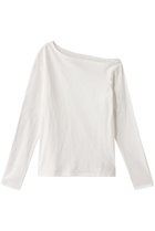 【ハー/HER.】のワンショルカットプルオーバー 人気、トレンドファッション・服の通販 founy(ファニー) ファッション Fashion レディースファッション Fashion for Women トップス・カットソー Cut & Sew Tops シャツ・ブラウス・オフィスカジュアル Elegant Blouses & Button-Ups ロングTシャツ・Tシャツ Longline T-Shirts & Tees カジュアルプルオーバー・ニットトップス Pullovers & Knit Tops / Casual Pullovers カットソー・ベーシックTシャツ Cut-and-Sewn Tops / Stretch Tees & Basics カットソー Cut and Sewn Top シンプル Simple, Minimal スリーブ Sleeve, Long Sleeve / Short Sleeve デコルテ Décolleté, Neckline ロング Long, Long-Length thumbnail オフホワイト|ID: prp329100004417309 ipo3291000000032867215