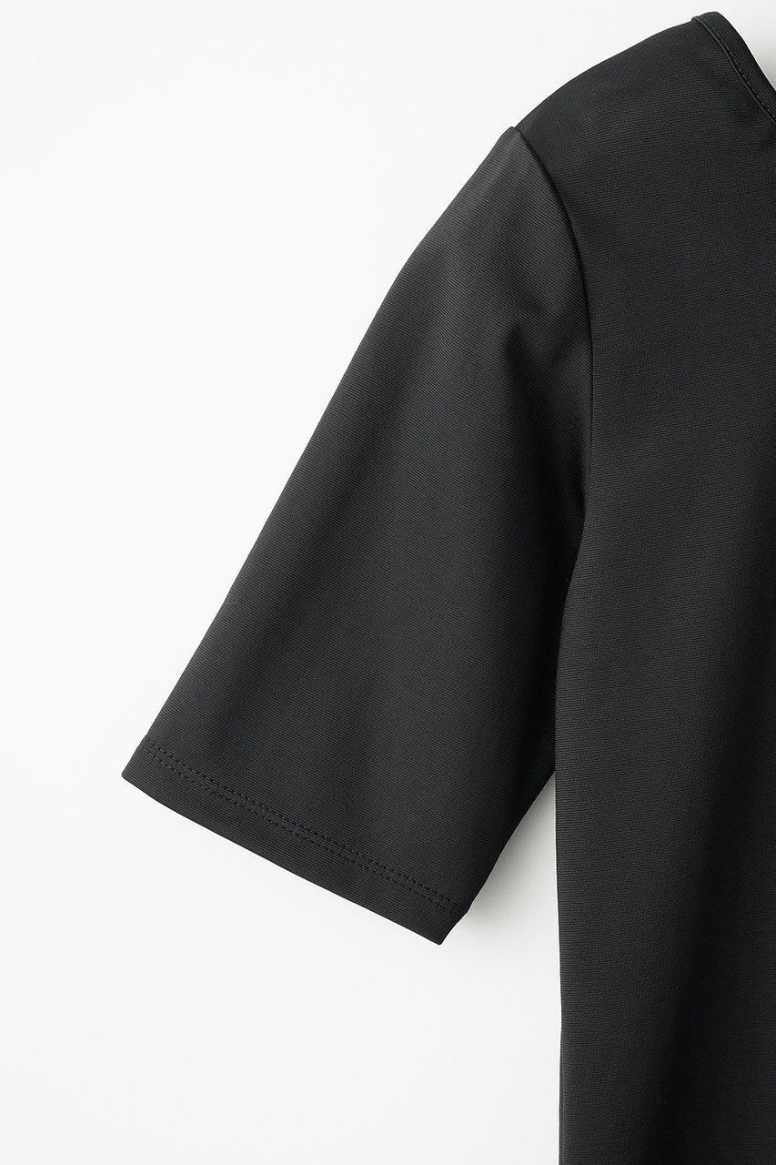 【ミューラル/MURRAL】のIvy ハーフスリーブトップス 人気、トレンドファッション・服の通販 founy(ファニー) 　ファッション　Fashion　レディースファッション　Fashion for Women　トップス・カットソー　Cut & Sew Tops　シャツ・ブラウス・オフィスカジュアル　Elegant Blouses & Button-Ups　ロングTシャツ・Tシャツ　Longline T-Shirts & Tees　カットソー・ベーシックTシャツ　Cut-and-Sewn Tops / Stretch Tees & Basics　ショート　Short, Short Length　シンプル　Simple, Minimal　スリーブ　Sleeve, Long Sleeve / Short Sleeve　トレンド　Trend, Trending Now　フィット　Fit, Slim Fit　定番　Standard, Basic Item　other-4|ID: prp329100004418864 ipo3291000000032860780