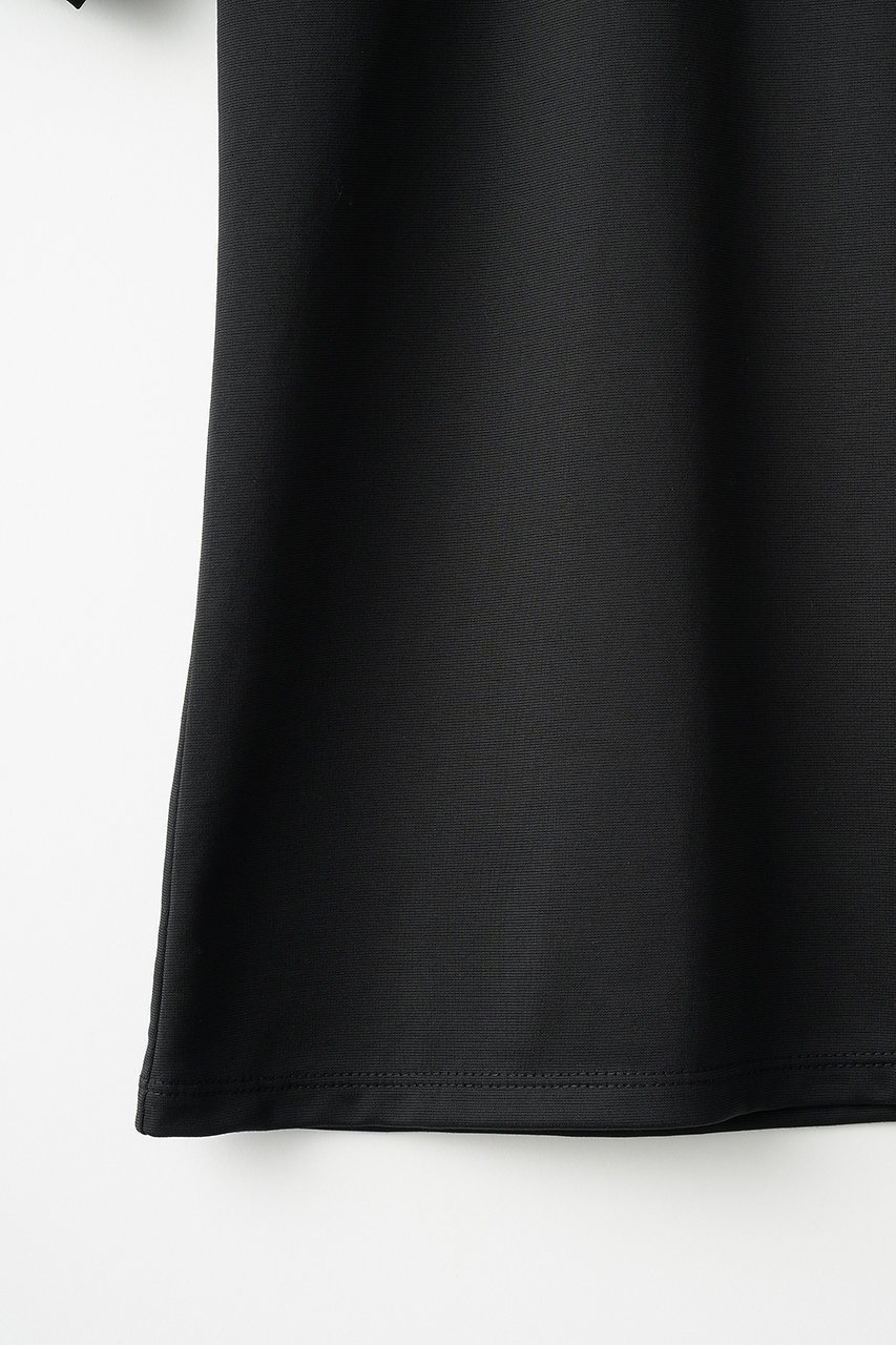 【ミューラル/MURRAL】のIvy ハーフスリーブトップス 人気、トレンドファッション・服の通販 founy(ファニー) 　ファッション　Fashion　レディースファッション　Fashion for Women　トップス・カットソー　Cut & Sew Tops　シャツ・ブラウス・オフィスカジュアル　Elegant Blouses & Button-Ups　ロングTシャツ・Tシャツ　Longline T-Shirts & Tees　カットソー・ベーシックTシャツ　Cut-and-Sewn Tops / Stretch Tees & Basics　ショート　Short, Short Length　シンプル　Simple, Minimal　スリーブ　Sleeve, Long Sleeve / Short Sleeve　トレンド　Trend, Trending Now　フィット　Fit, Slim Fit　定番　Standard, Basic Item　other-5|ID: prp329100004418864 ipo3291000000032860787