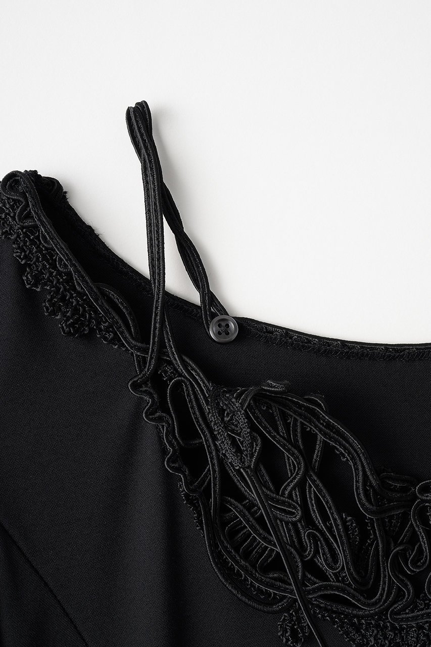 【ミューラル/MURRAL】のVine embroidered ジャージードレス 人気、トレンドファッション・服の通販 founy(ファニー) 　ファッション　Fashion　レディースファッション　Fashion for Women　ワンピース　Dresses　フォーマル・パーティードレス・結婚式用ドレス　Elegant & Casual Dresses　チュニック　Tunic Tops & Dresses　なめらか　Smooth, Silky Texture　オケージョン　Occasion Wear　シェイプ　Shape, Slim Fit　ジュエリー　Jewelry, Accessories　チュニック　Tunic, Long Top　ドレス　Dress, One-Piece　マーメイド　Mermaid, Fishtail Silhouette　ロング　Long, Long-Length　other-5|ID: prp329100004418867 ipo3291000000032867568