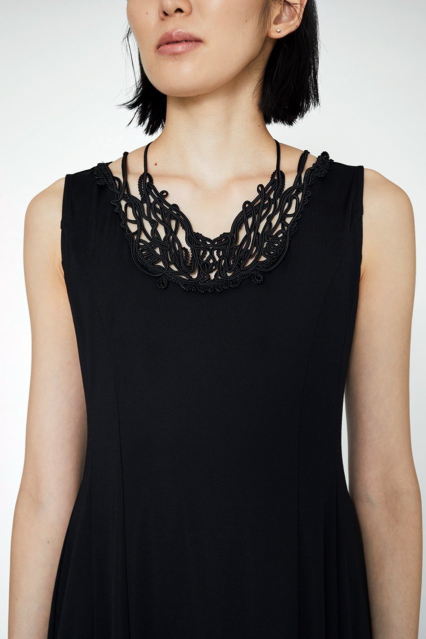 【ミューラル/MURRAL】のVine embroidered ジャージードレス 人気、トレンドファッション・服の通販 founy(ファニー) 　ファッション　Fashion　レディースファッション　Fashion for Women　ワンピース　Dresses　フォーマル・パーティードレス・結婚式用ドレス　Elegant & Casual Dresses　チュニック　Tunic Tops & Dresses　なめらか　Smooth, Silky Texture　オケージョン　Occasion Wear　シェイプ　Shape, Slim Fit　ジュエリー　Jewelry, Accessories　チュニック　Tunic, Long Top　ドレス　Dress, One-Piece　マーメイド　Mermaid, Fishtail Silhouette　ロング　Long, Long-Length　other-7|ID: prp329100004418867 ipo3291000000032867582